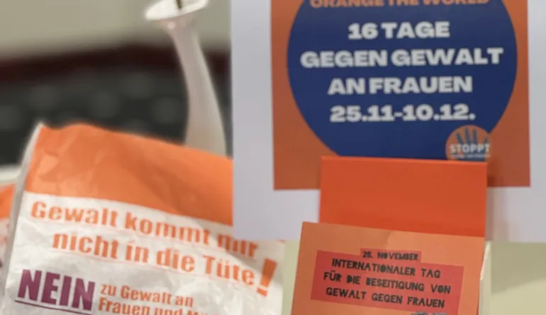 Gewalt kommt mir nicht in die Tüte 